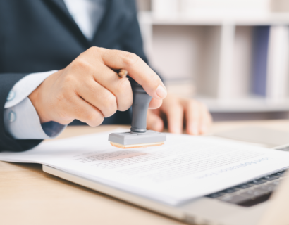 pojištění odpovědnosti podnikatelů – podpis pojistné smlouvy